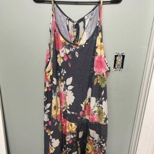 3X White Birch Romper